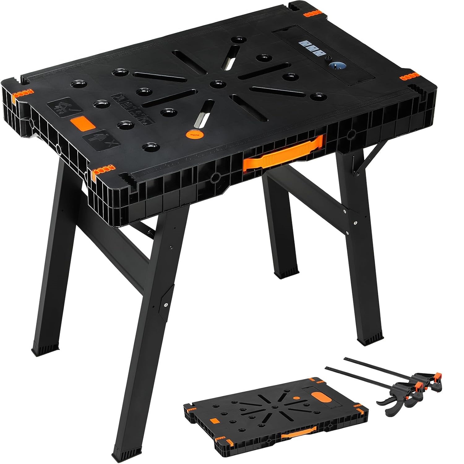 Workbench Portable Fold - Meja Kerja Lipat dengan Klem &