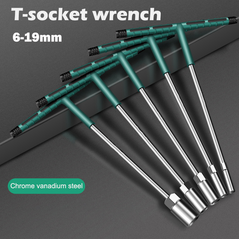 Car Workshop Tools And Equipment - 6-19mm T soket torsi kunci pas