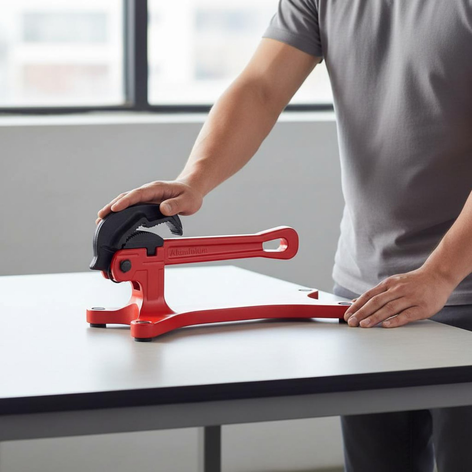 Tool Workshop - Kunci Pipa Pengunci Otomatis Portabel, Kunci