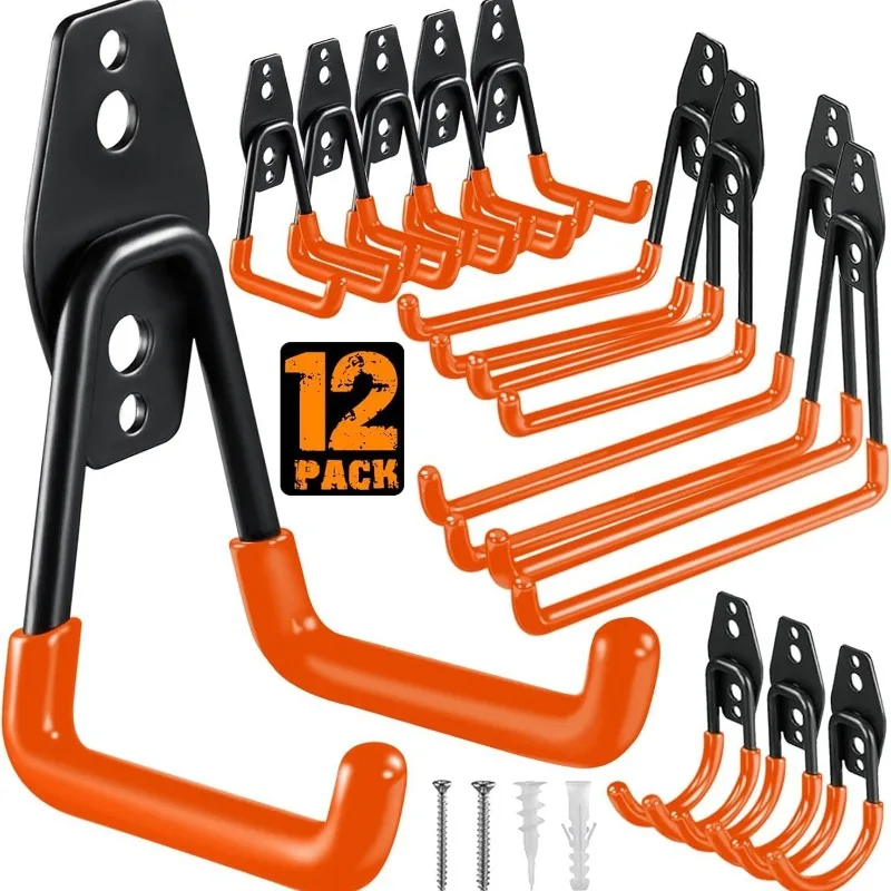 Workshop Tools On Wall - Set 12 buah Pengait Penyimpanan Garasi