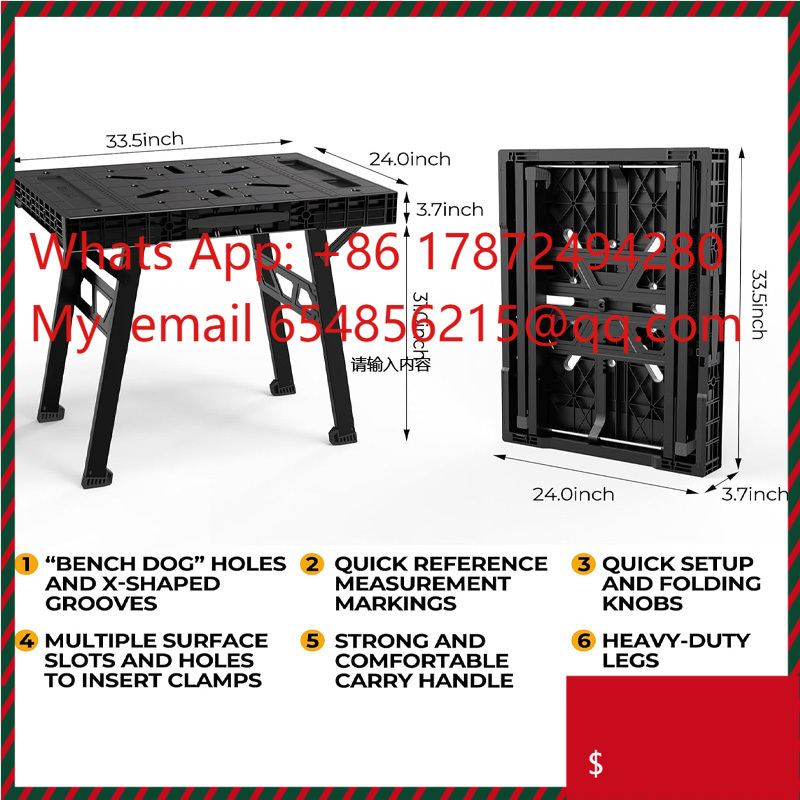 Meja Kerja Lipat Portabel Muda - Workbench Portable Fold ulasan dan harga