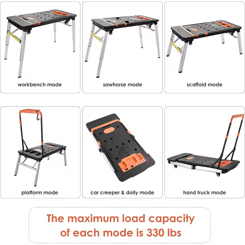 Troli Utilitas Lipat Multifung - Workbench Portable Fold ulasan dan harga