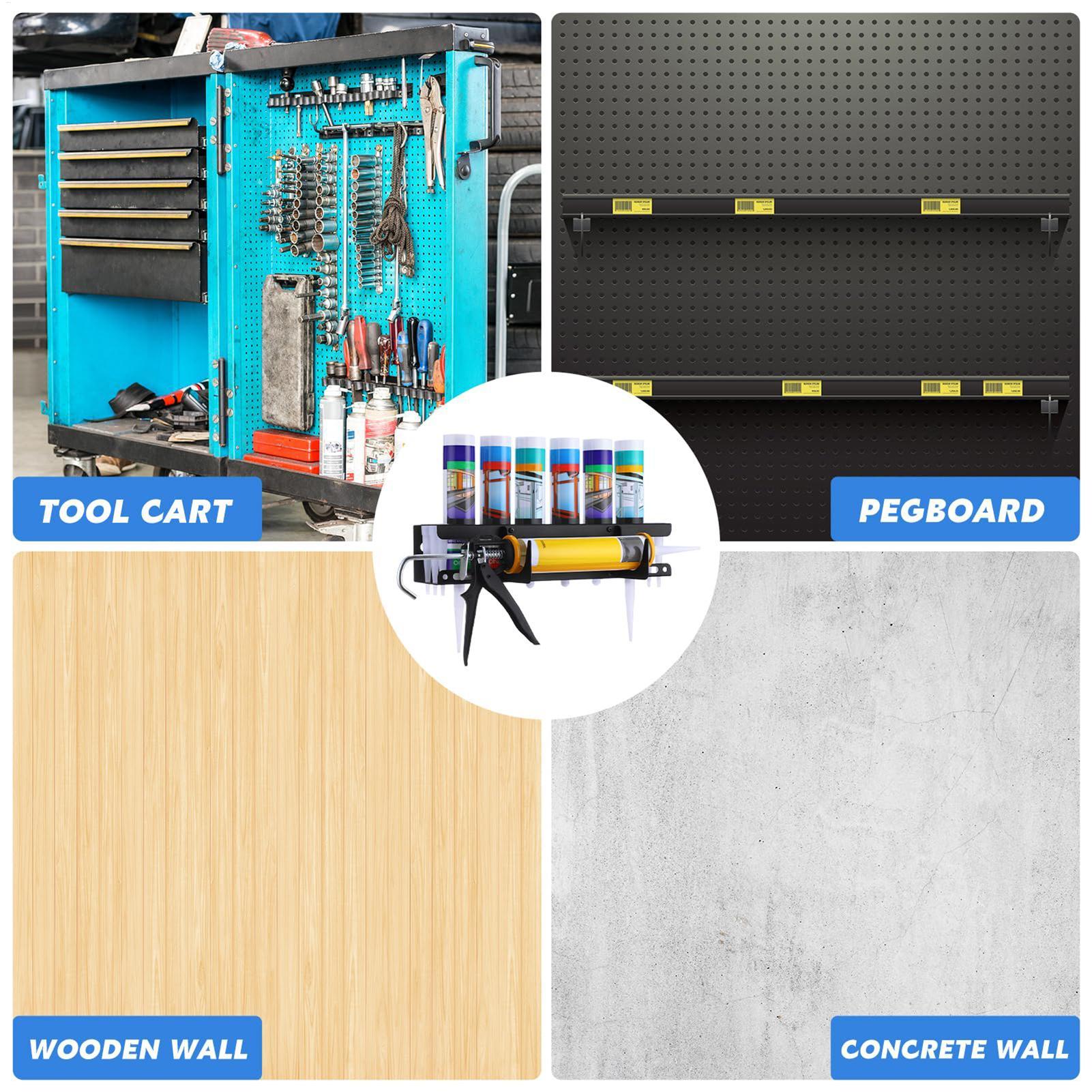 Rak Penyimpanan Alat Caulking  - Workshop Tools On Wall ulasan dan harga