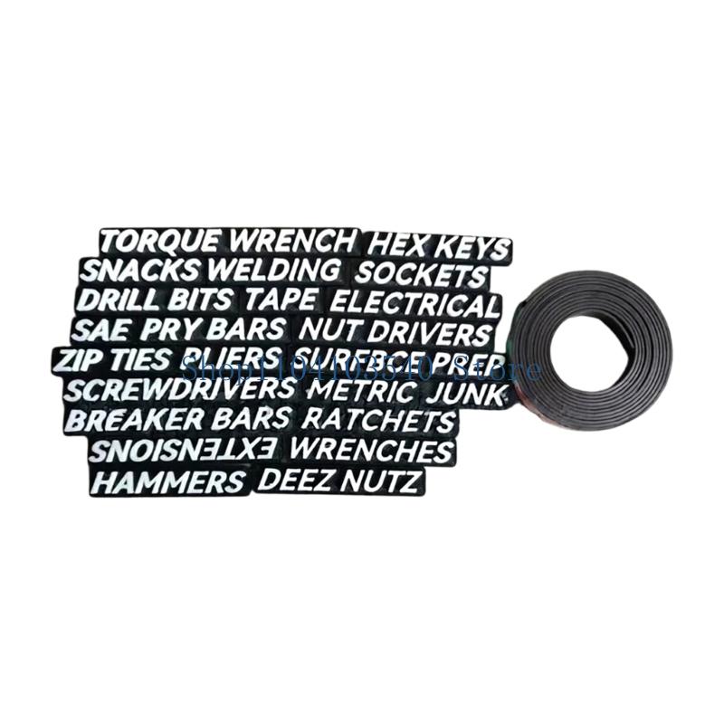 02DC Label Pengatur Alat Garas - Workshop Tools With Name ulasan dan harga
