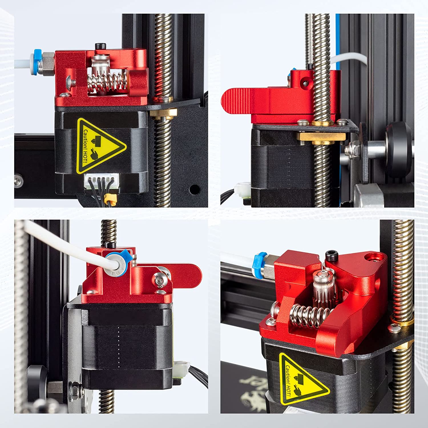 Kit Peningkatan Ekstruder Roda - Creality Printer Ender 3 ulasan dan harga