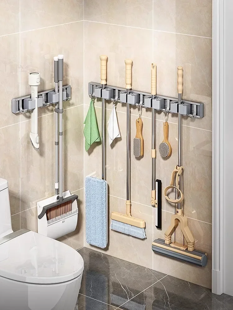 Pemegang alat pel dan sapu, ra - Workshop Tools On Wall ulasan dan harga