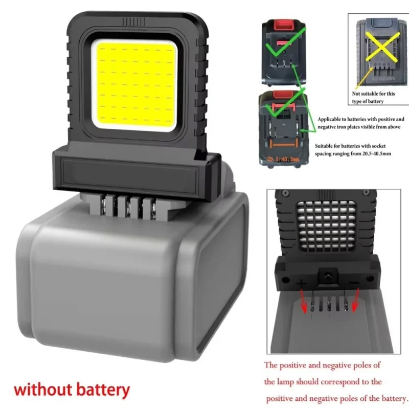 Lampu Kerja LED untuk Makita u - Common Tools In Workshop ulasan dan harga
