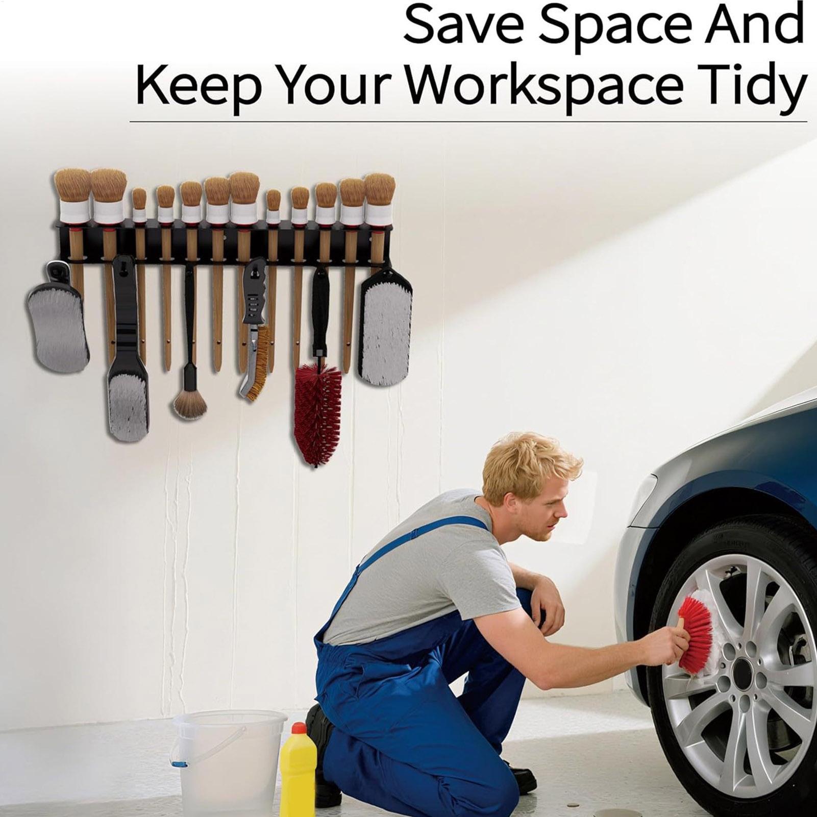 Rak Penyimpanan Sikat Mobil da - Workshop Tools On Wall ulasan dan harga