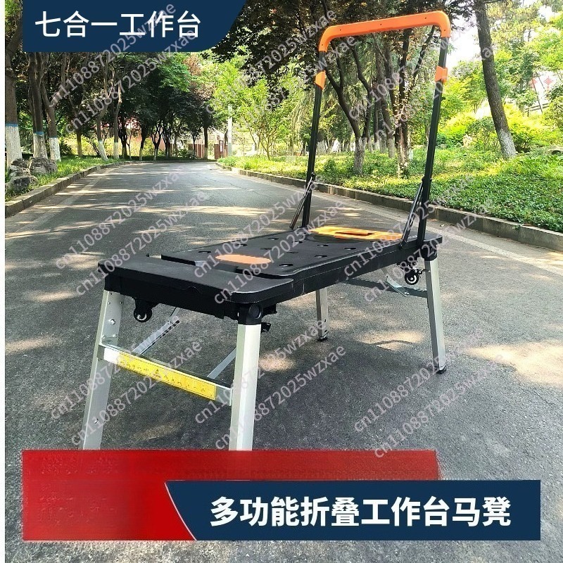 Meja Kerja Portabel 7 in 1, Me - Workbench Portable Fold ulasan dan harga