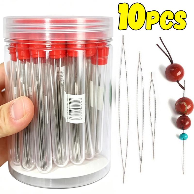 1-10 Buah Jarum Manik-manik Ja - Tools Jewelry Making ulasan dan harga