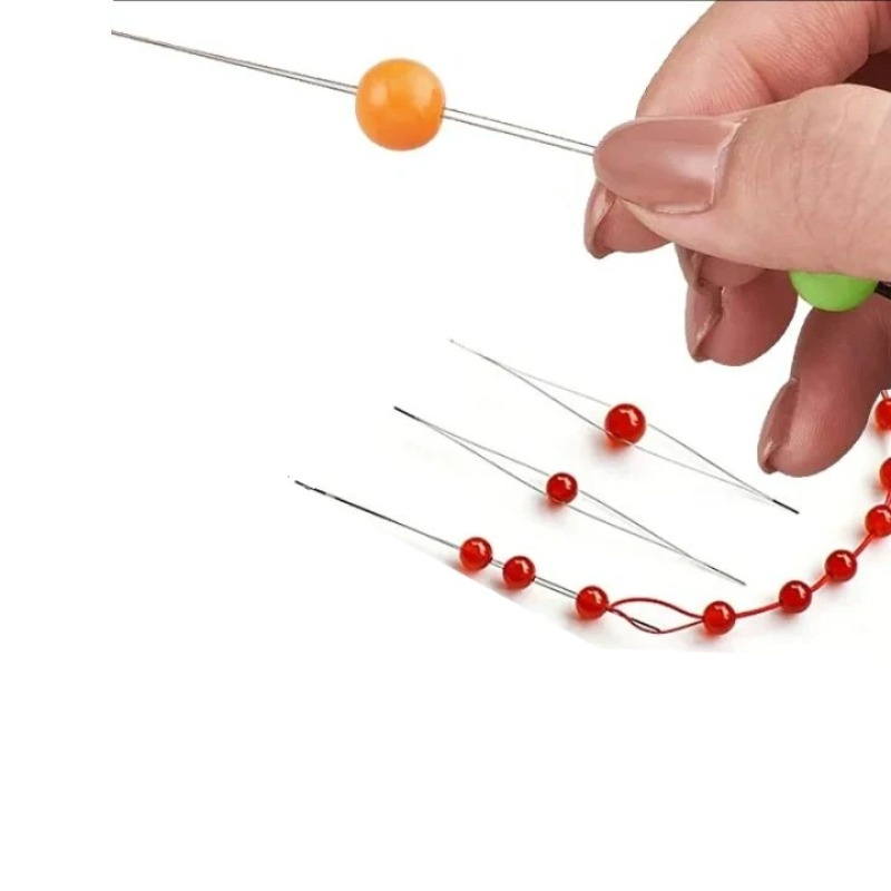 1-10 Buah Jarum Manik-manik Ja - Tools Jewelry Making ulasan dan harga