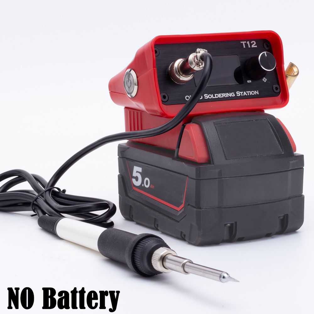 Solder besi solder T12 OLED ta - Milwaukee Drill M12 Fuel ulasan dan harga