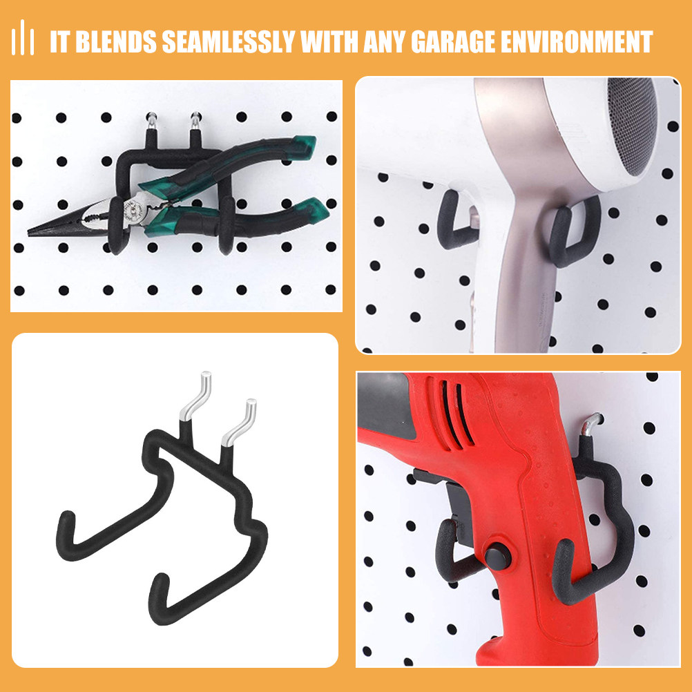 4Pcs Set Pengait Papan Pegboar - Workshop Tools Organizer ulasan dan harga
